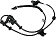 Front, Driver Side ABS Speed Sensor, 4 Cyl., 1.6L Engine