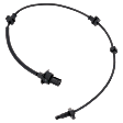 Front, Passenger Side ABS Speed Sensor, 4 Cyl., 1.8L Engine