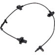 Front, Passenger Side ABS Speed Sensor, 2 Door