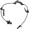 Front, Passenger Side ABS Speed Sensor, Spindle Mounted