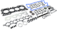 Cylinder Head Gasket, 4 Cyl., 2.2L, H22A1 Engine, DOHC, VTEC Model, Head Bolts Not Included