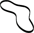 Serpentine belt, 4 Rib Count