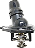 Thermostat, with Housing, 4 Cyl., 2.4L Engine, Temperature 174