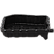 Transmission Pan - Natural, Aluminum, Stock Depth, Direct Fit, Sold individually