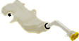 2015 Honda CR-V - Washer Reservoir With Pump, Canada, Mexico or USA Built Vehicle, 2.4L 4Cyl, Without Sensor, With Filler Neck