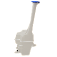 Washer Reservoir, Without PumP, Without Sensor, Without Filler Neck