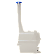 Washer Reservoir, Without PumP, Without Sensor, Without Filler Neck