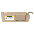 Sun Visor, Beige, Sold Individually
