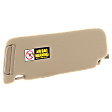 Sun Visor, Beige, Sold Individually