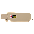 Sun Visor, Beige, Sold Individually