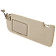 Sun Visor, Beige, Sold Individually
