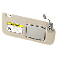 Sun Visor, Gray, Sold Individually
