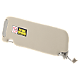 Sun Visor, Gray, Sold Individually