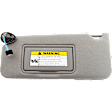 2008-2012 Honda Accord - Sun Visor, Gray, Sold Individually