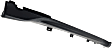 Driver Side Rocker Panel Trim, Textured Black, 4 Cyl., 1.8L Engine