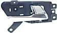 Front Or Rear, Passenger Side Silver Interior Door Handle