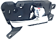 Front Or Rear, Passenger Side Silver Interior Door Handle