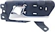 Front Or Rear, Driver Side Silver Interior Door Handle
