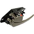 Front Or Rear, Driver Side Beige Interior Door Handle