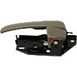Front Or Rear, Driver Side Beige Interior Door Handle