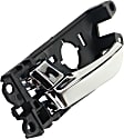 Front, Driver Side Interior Door Handle, Chrome, With Door Lock Button, 4 Cyl., 1.6L Engine