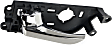 Front, Driver Side Interior Door Handle, Chrome, With Door Lock Button, 4 Cyl., 1.6L Engine