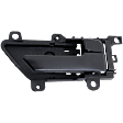 Front or Rear, Passenger Side Interior Door Handle, Textured Black, With Door Lock Button, 6 Cyl., 3.8L Engine