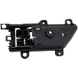 Front or Rear, Passenger Side Interior Door Handle, Textured Black, With Door Lock Button, 6 Cyl., 3.8L Engine