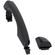 Front, Driver Side Exterior Door Handle, Primed, with Key Hole, For Models without Smart Entry System