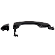 Front, Passenger Side Exterior Door Handle, Primed, with Key Hole Cover, without Key Hole, For Models without Smart Entry System