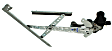 Sedan Front, Passenger Side Power Window Regulator, With Motor