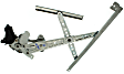 Sedan Front, Driver Side Power Window Regulator, With Motor