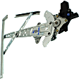 Coupe Front, Passenger Side Power Window Regulator, With Motor