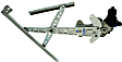 Coupe Front, Passenger Side Power Window Regulator, With Motor
