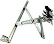 Coupe Front, Driver Side Power Window Regulator, With Motor