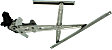 Front, Driver Side Power Window Regulator, With Motor