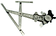 Front, Driver Side Power Window Regulator, With Motor