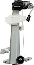Coupe Front, Driver Side Power Window Regulator, With Motor