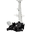Front, Passenger Side Window Regulator, Power, with Motor, 6-Pin Connector, 6 Cyl., 3.5L Engine