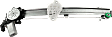 Sedan Front, Passenger Side Power Window Regulator, With Motor