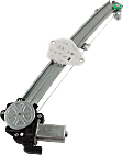 Sedan Front, Passenger Side Power Window Regulator, With Motor