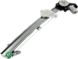 Sedan Front, Driver Side Power Window Regulator, With Motor