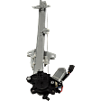 Front, Driver Side Window Regulator Power, with Motor, Coupe