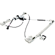 Front, Passenger Side Window Regulator, Power, Base Model