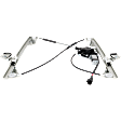 Front, Passenger Side Window Regulator, Power, Base Model