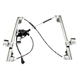 2005 Hummer H2 - Front, Driver Side Power Window Regulator, With Motor