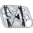2012 Hyundai Elantra Touring GL - Hatchback Front, Passenger Side Power Window Regulator, With Motor