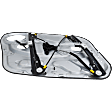 2012 Hyundai Elantra Touring GL - Hatchback Front, Passenger Side Power Window Regulator, With Motor