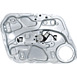 2012 Hyundai Elantra Touring GL - Hatchback Front, Driver Side Power Window Regulator, With Motor