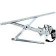 Front, Driver Side Window Regulator, Power, 6 Cyl., 3.5L Engine